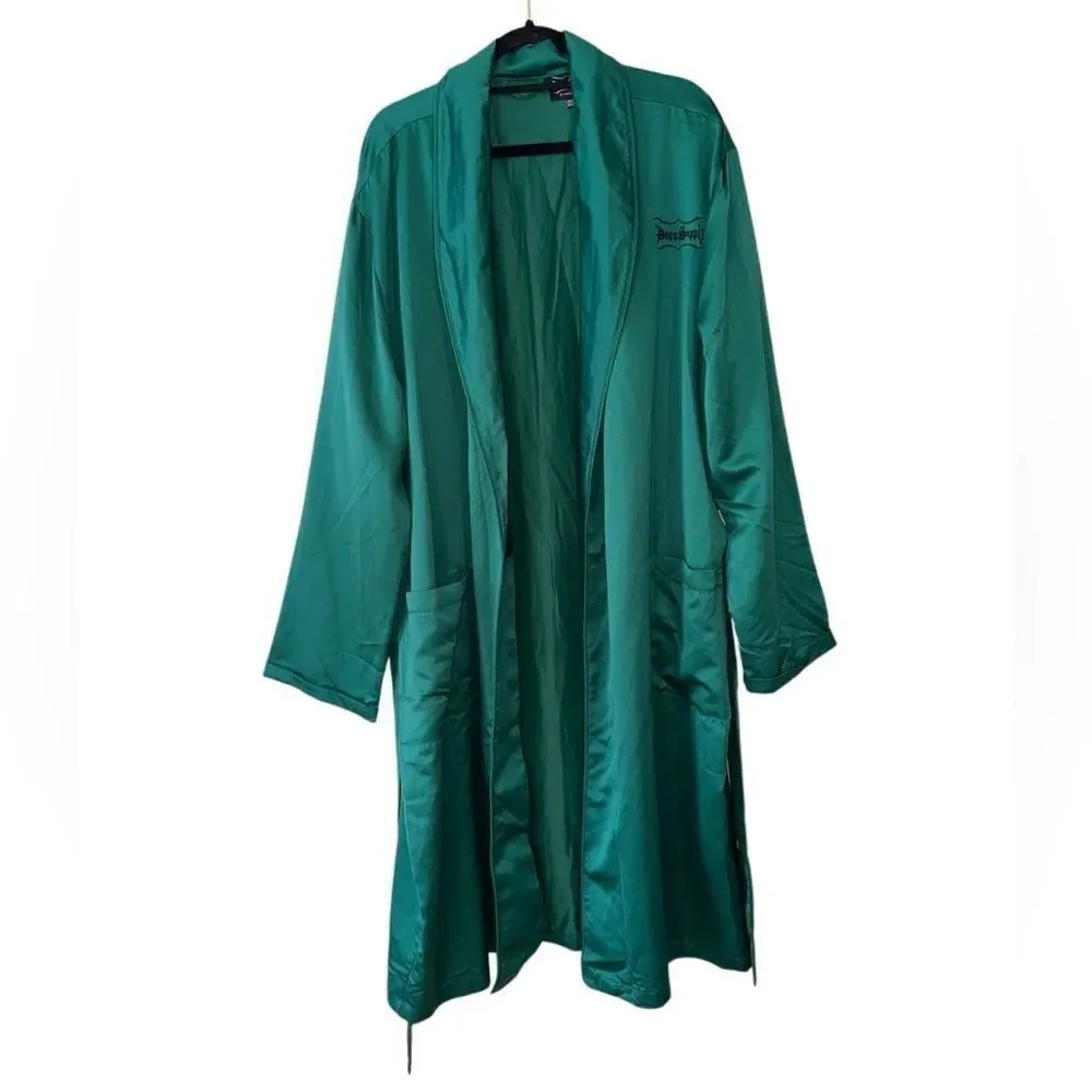 Dogg Supply by Snoop Dogg Mens Poly Satin Robe - Evergreen Size 2XL